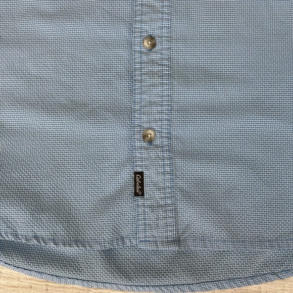 Cabela's Men's Advance Wick Short Sleeve Button Up Vented Shirt 2XL - Picture 2 of 8